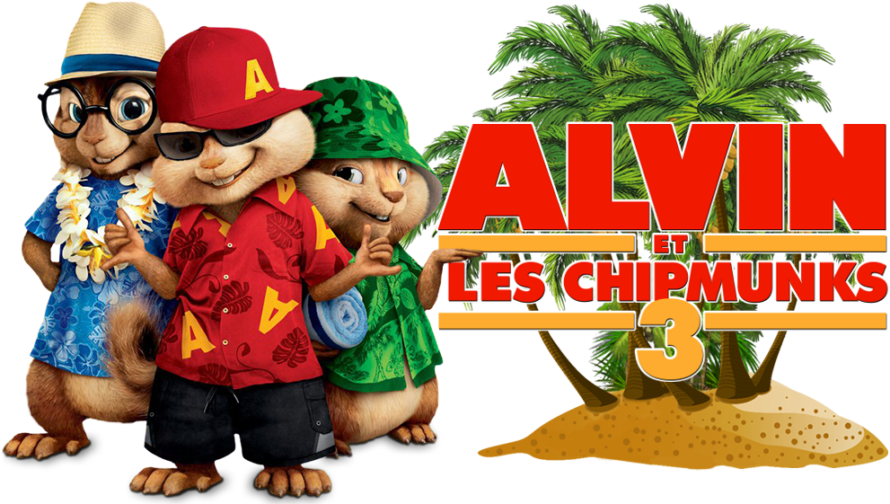 Alvinandthe Chipmunks3 Promotional Art PNG Image