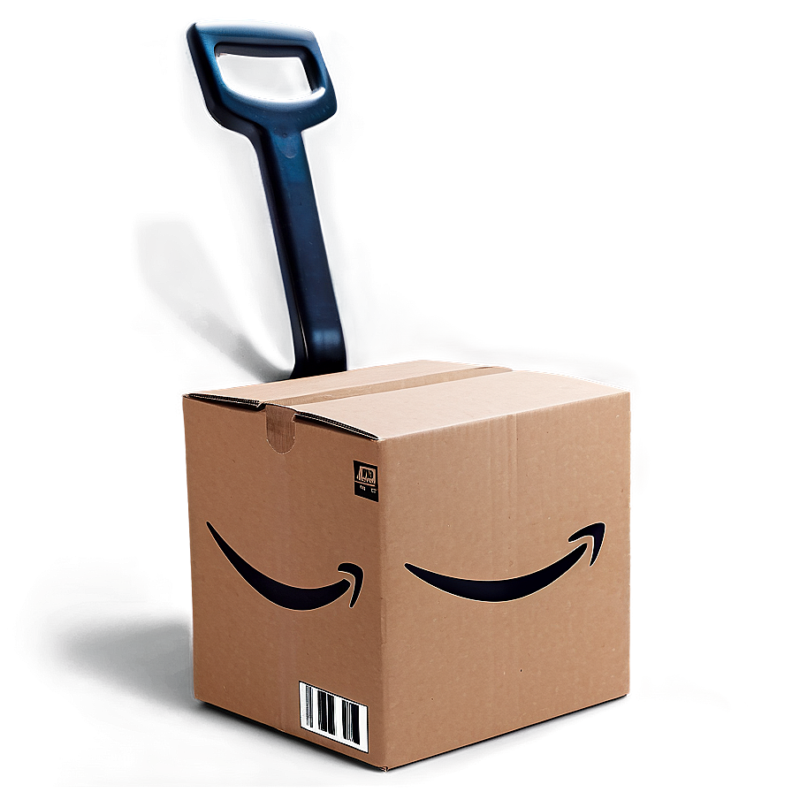 Amazon Box With Handle Png Waf72 PNG Image