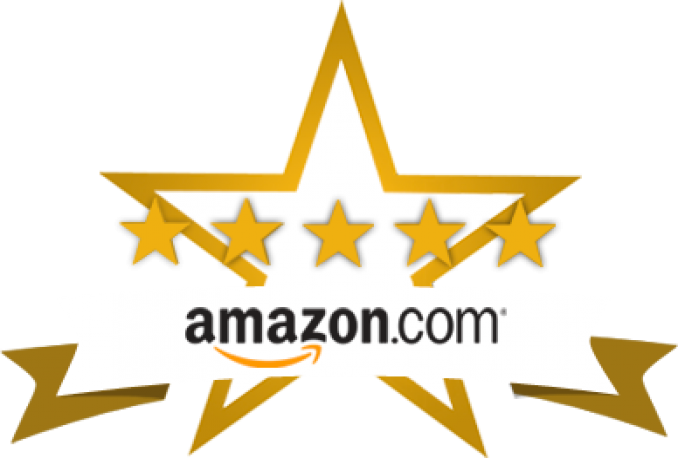 Amazon Five Star Rating Logo PNG Image