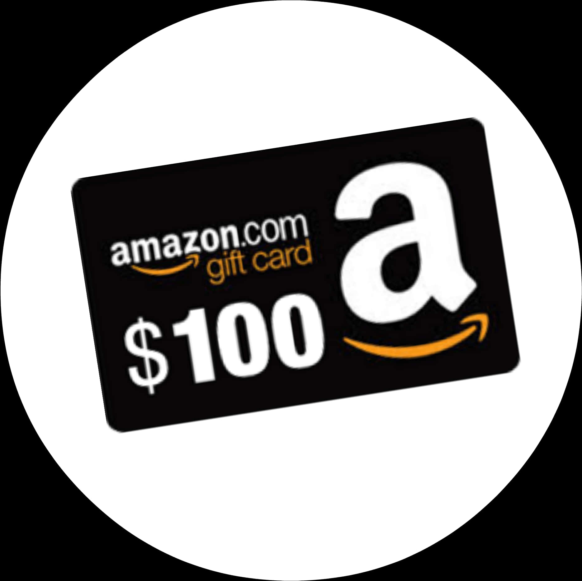 Amazon100 Dollar Gift Card PNG Image