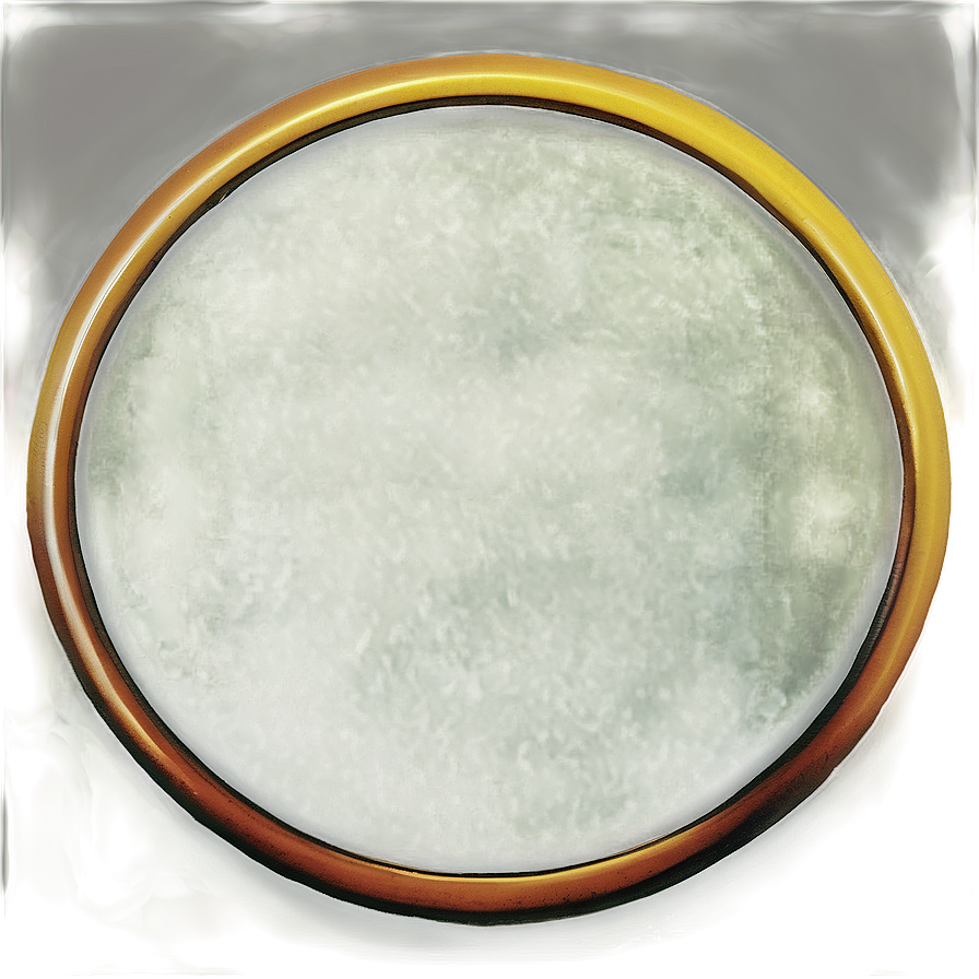 Amber Yellow Circle Emblem Png 06122024 PNG Image