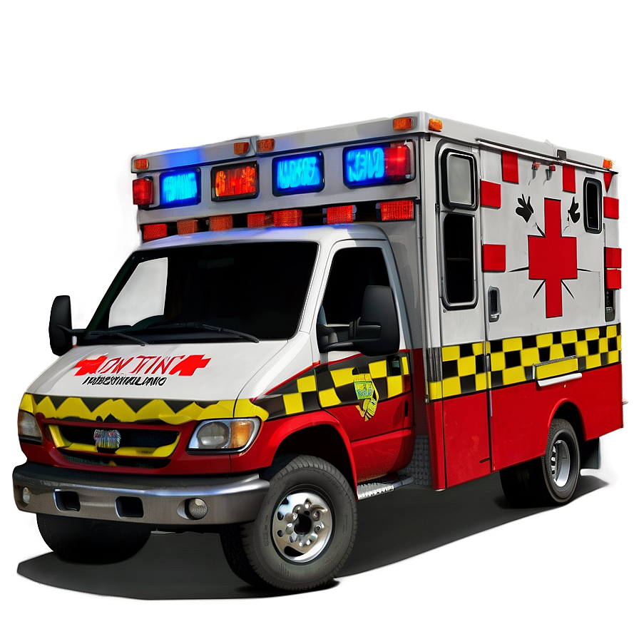 Ambulance Drawing Png 06282024 PNG Image