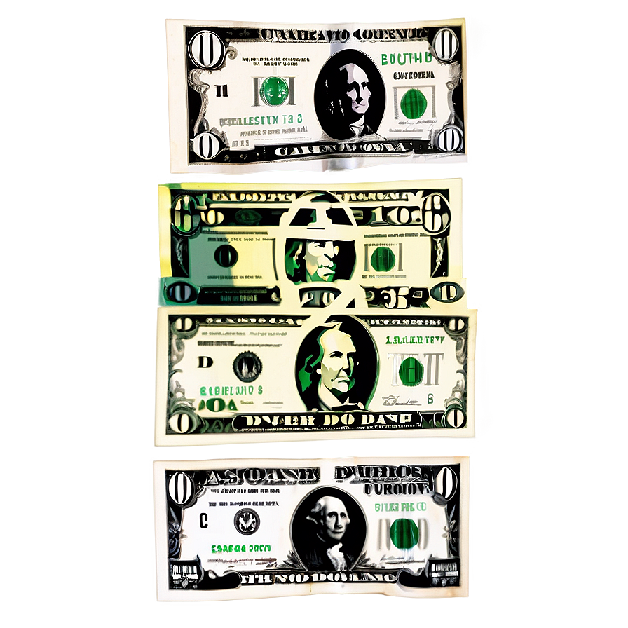 American Currency Dollar Bill Png Aiw27 PNG Image