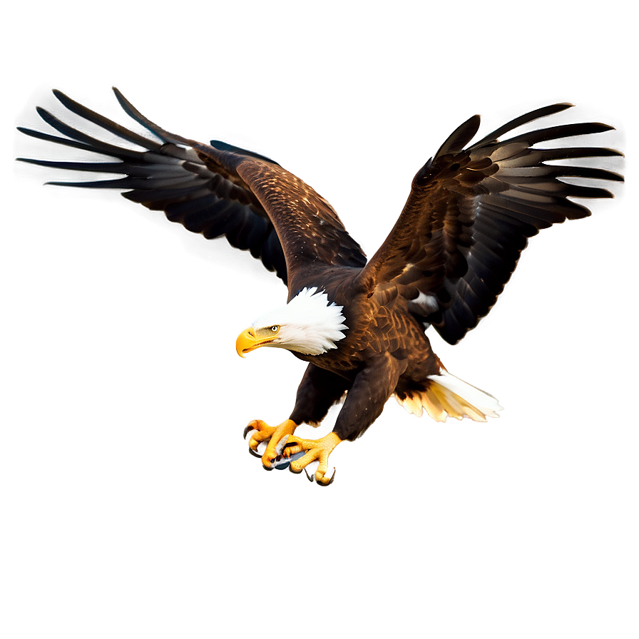 American Eagle In Sunset Png Asb3 PNG Image