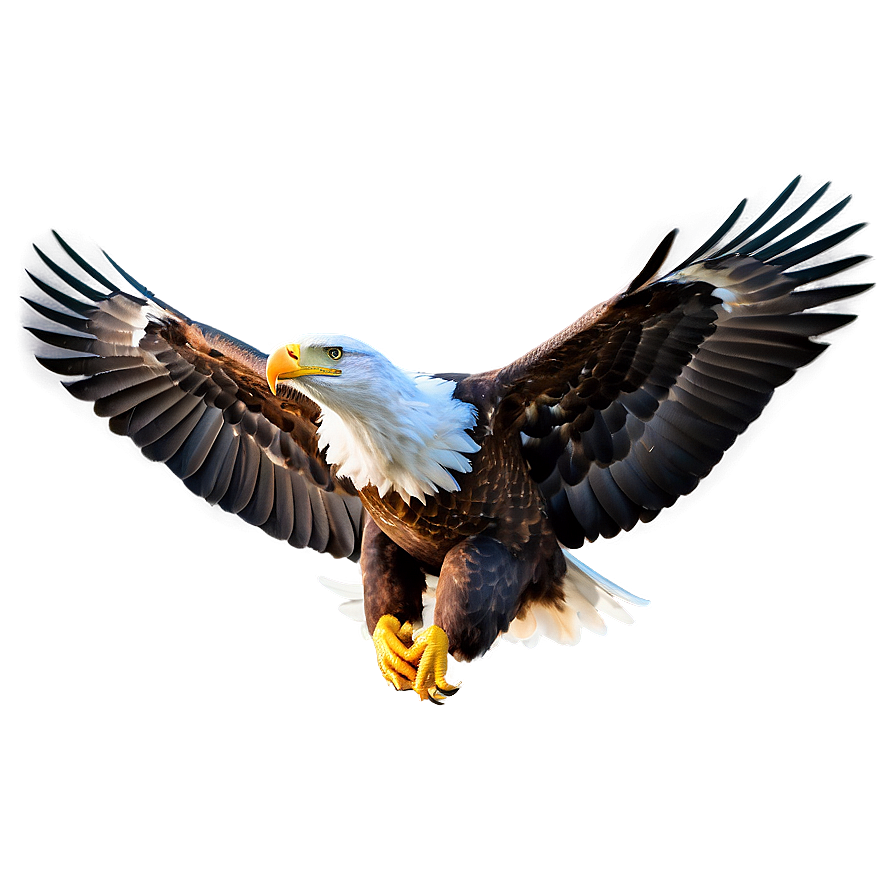 American Eagle Landing Png Yco16 PNG Image