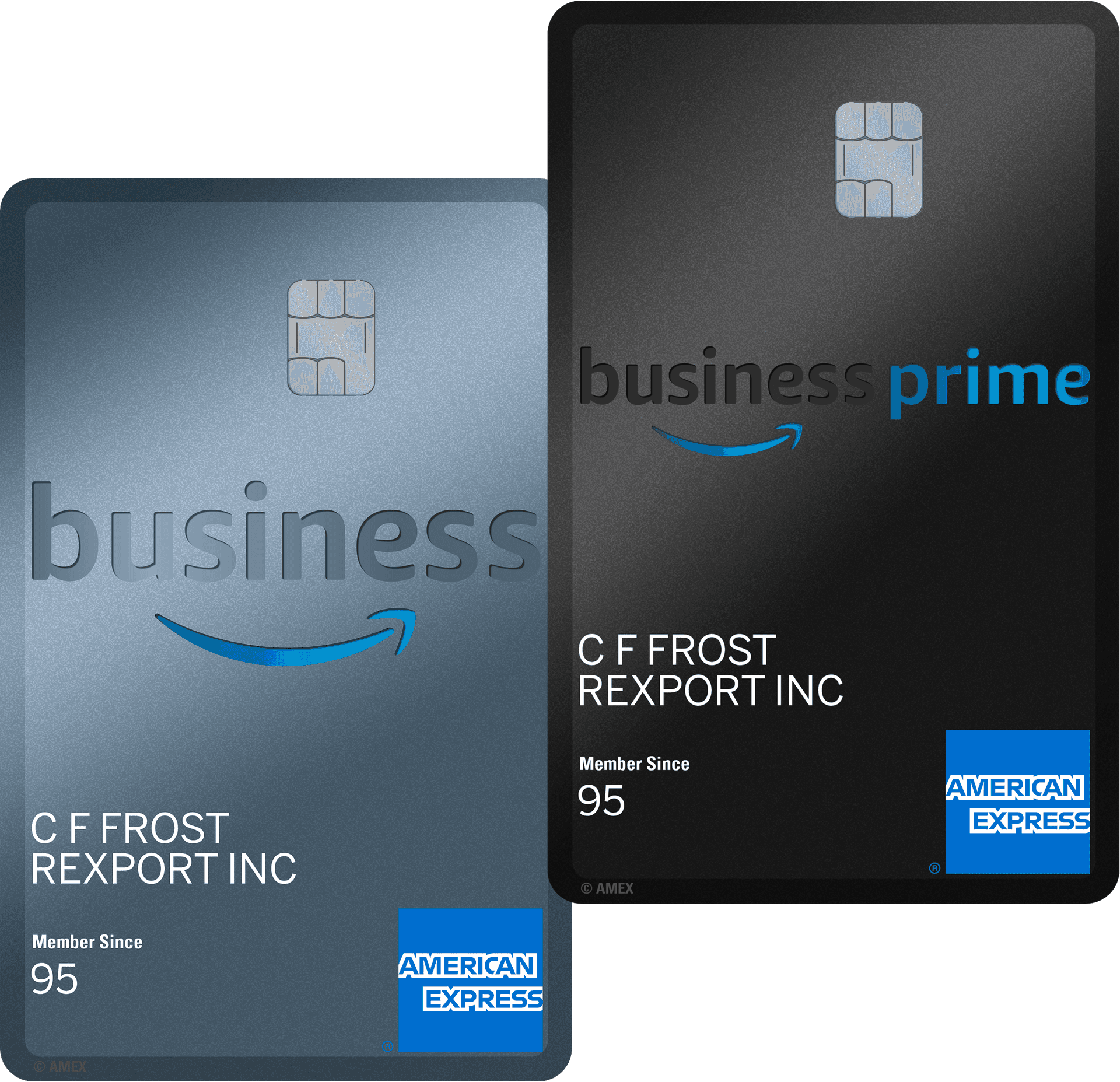 American Express Business Cards PNG Image