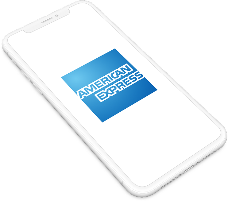 American Express Logoon Smartphone PNG Image