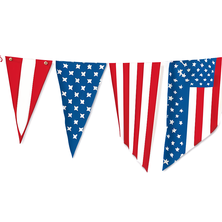 American Flag Bunting Png 43 PNG Image