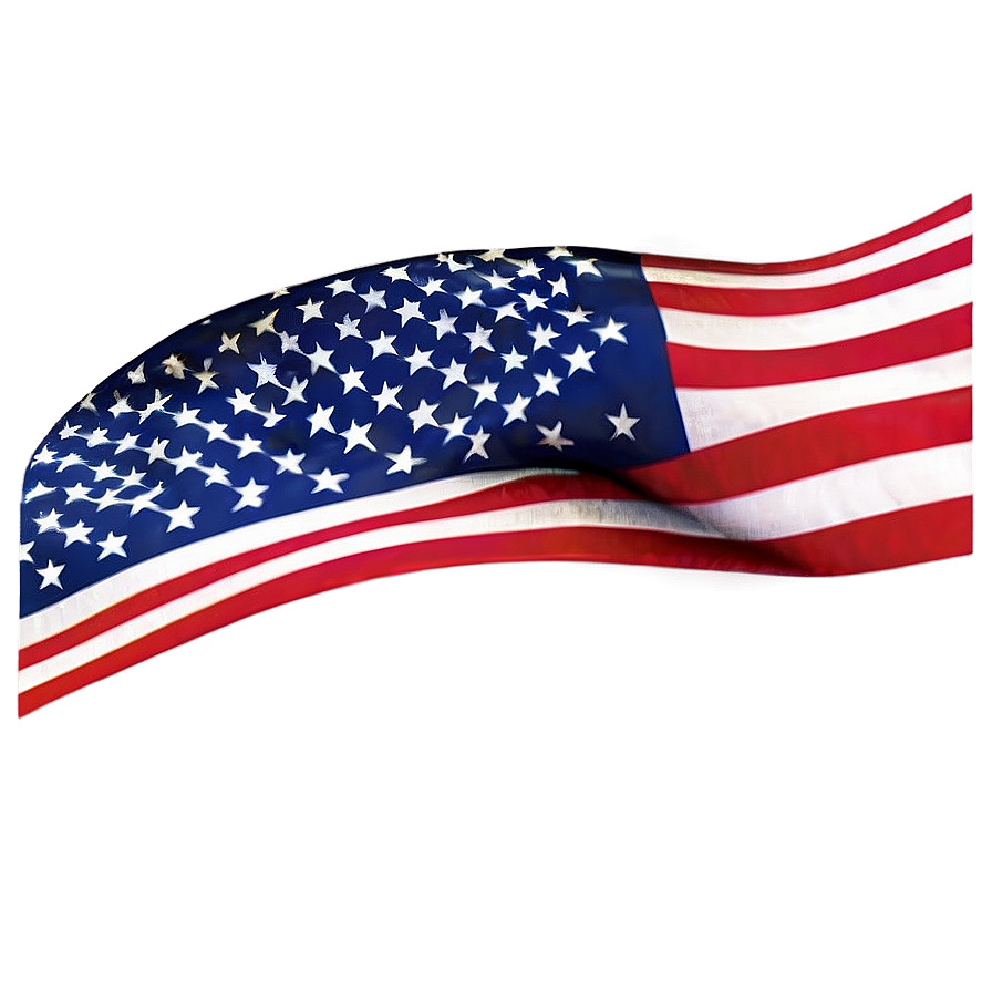 American Flag D PNG Image