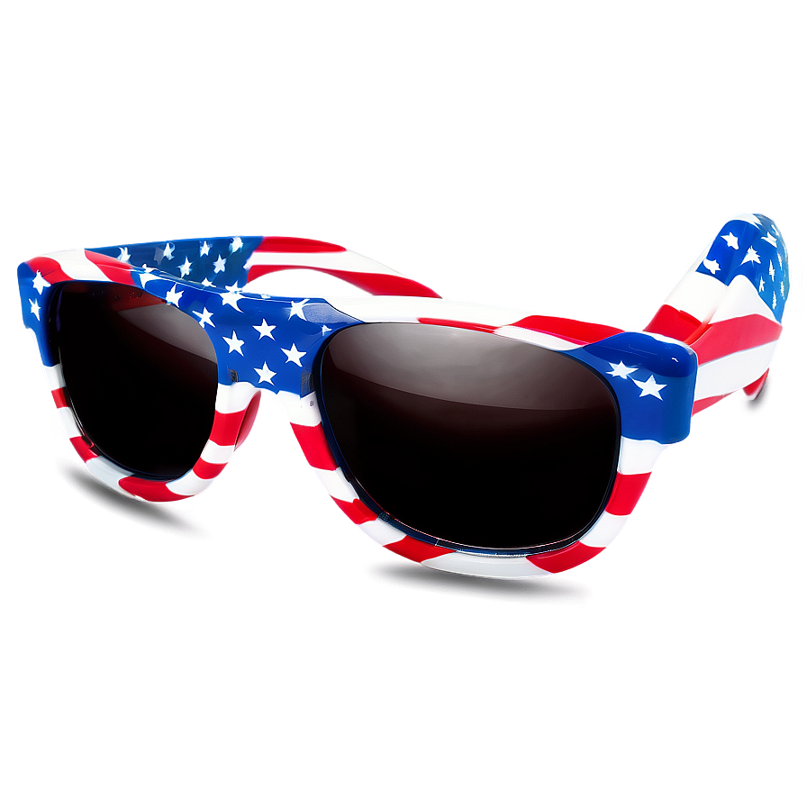 American Flag Sunglasses Png 05212024 PNG Image