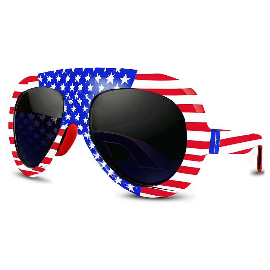 American Flag Sunglasses Png Qei79 PNG Image