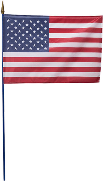 American Flag Waving PNG Image