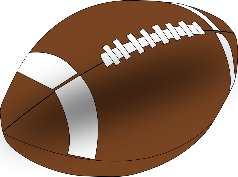 American Football Vector Illustration PNG Image