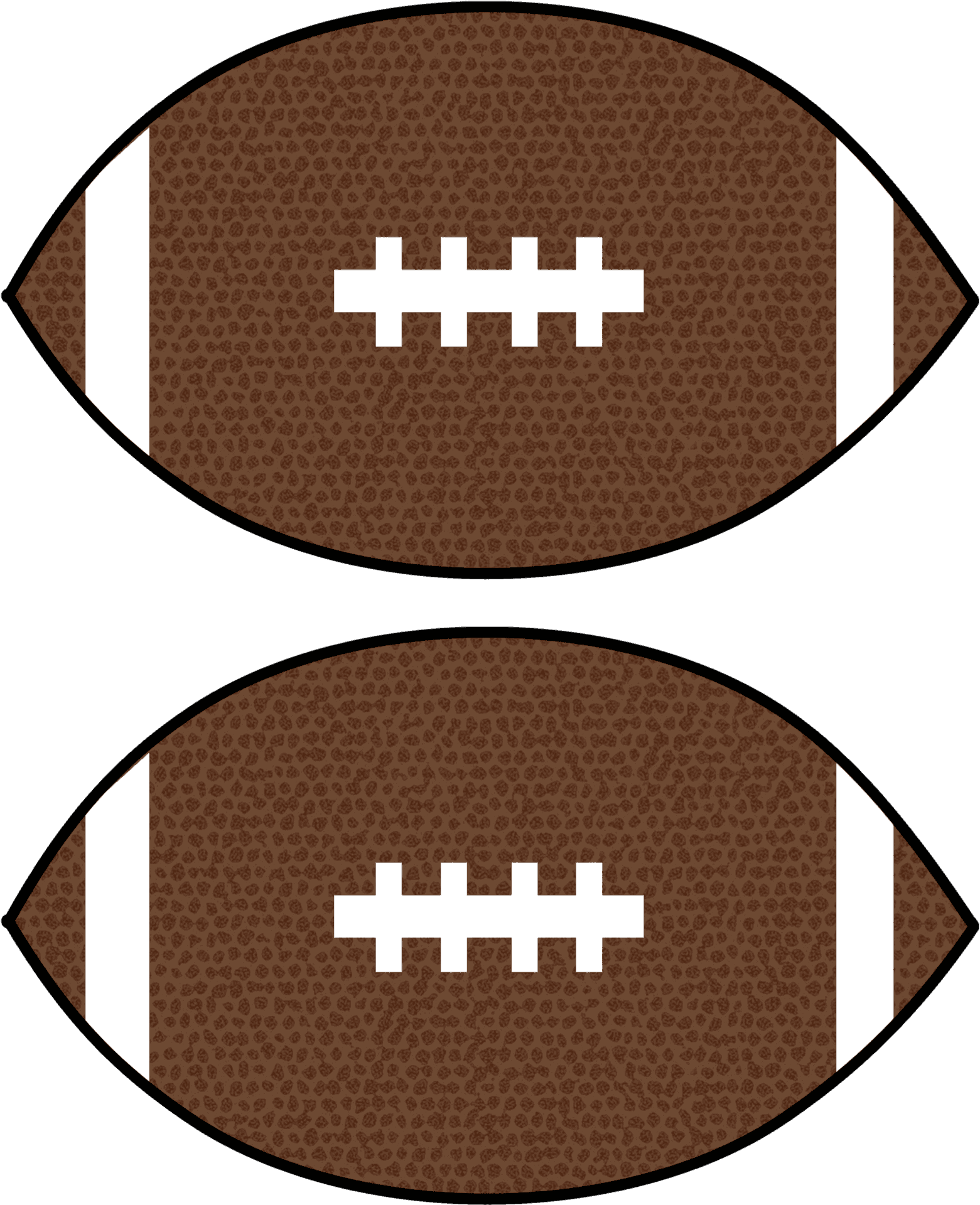 American Football Vector Illustration PNG Image