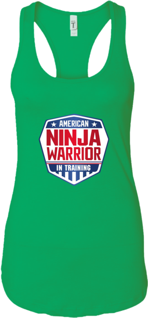 American Ninja Warrior In Training Tank Top PNG Image