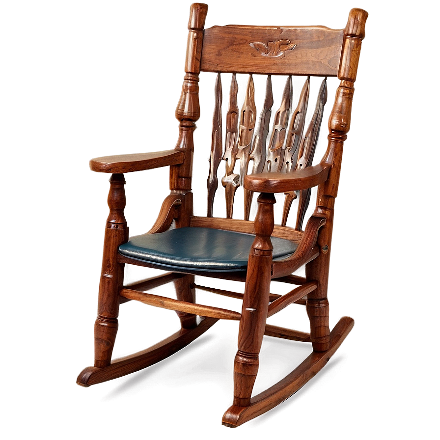 Amish Rocking Chair Png 06122024 PNG Image