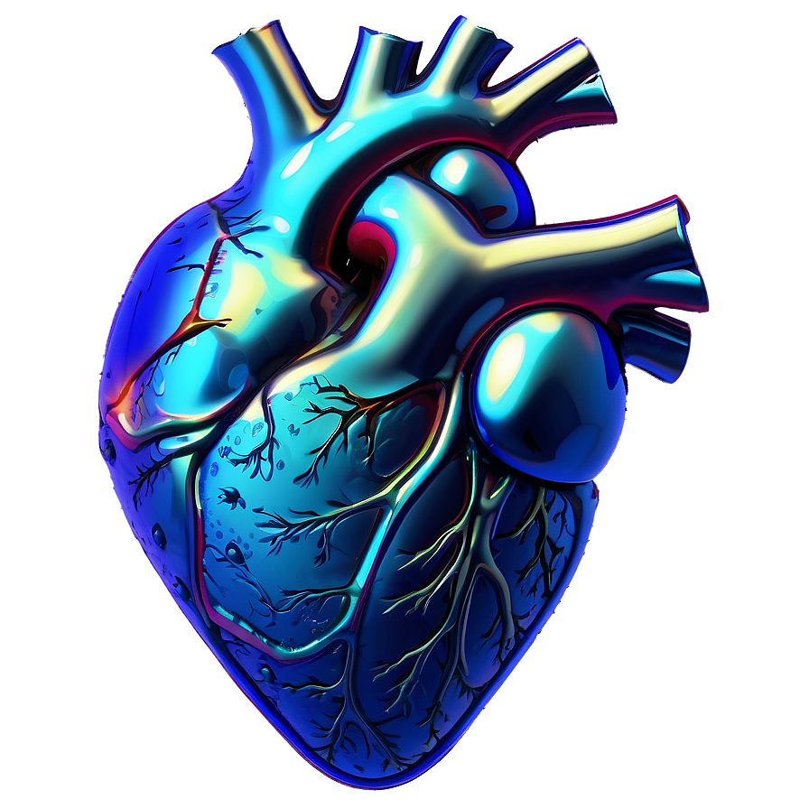 Anatomical Heart In Space Png Tkr PNG Image