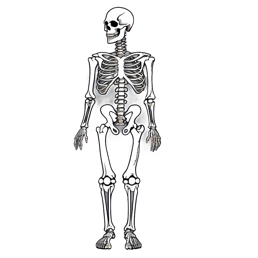 Anatomy Of A Human Skeleton Png Wey66 PNG Image