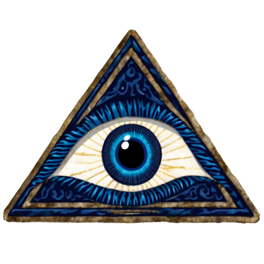 Ancient All Seeing Eye Artwork Png Koo PNG Image