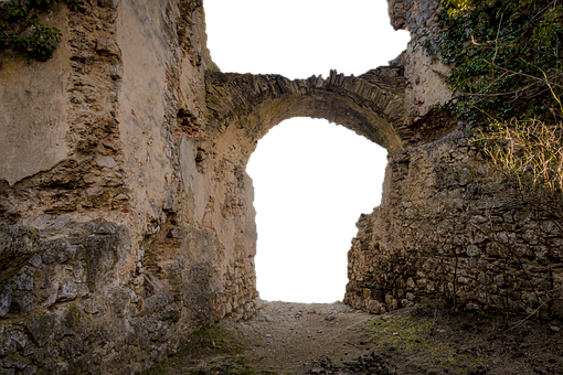 Ancient Castle Archway PNG Image