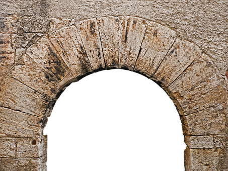 Ancient Castle Archway PNG Image