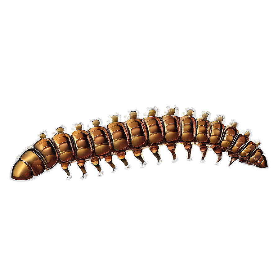 Ancient Centipede Fossil Png 05242024 PNG Image