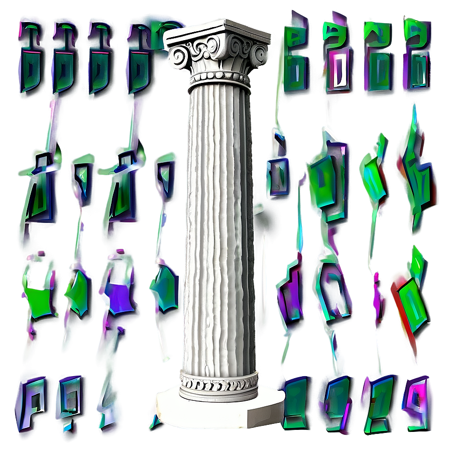 Ancient Greek Column Png 06212024 PNG Image