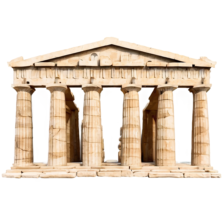 Ancient Greek Parthenon Png Cgs PNG Image