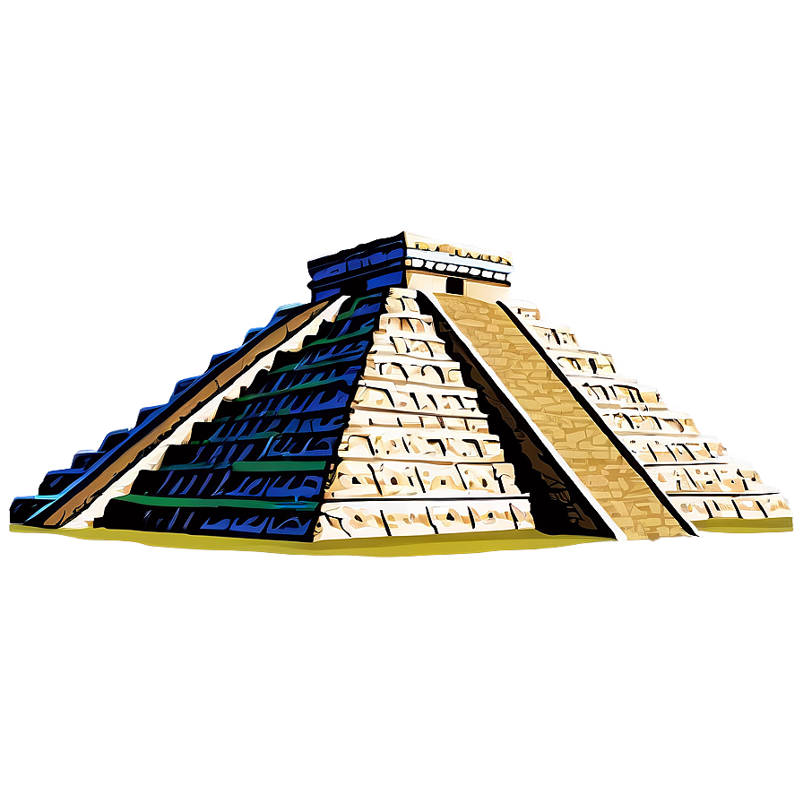 Ancient Mayan Pyramids Mexico Png Wjb77 PNG Image