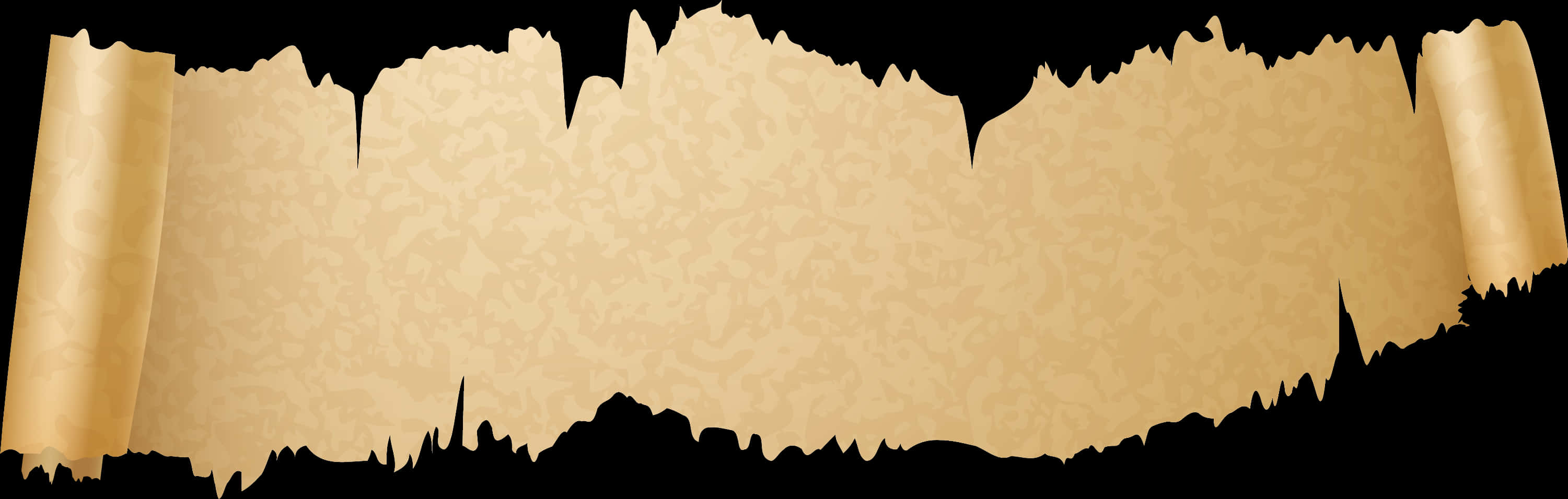 Ancient Scroll Background PNG Image