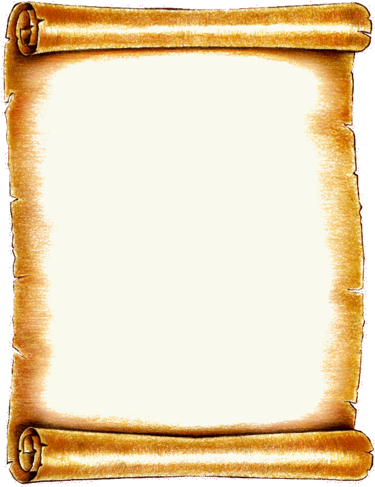 Ancient Scroll Blank Template PNG Image