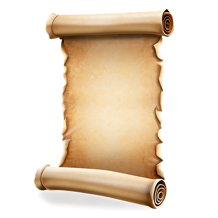 Ancient Scroll Paper Png Mqb PNG Image