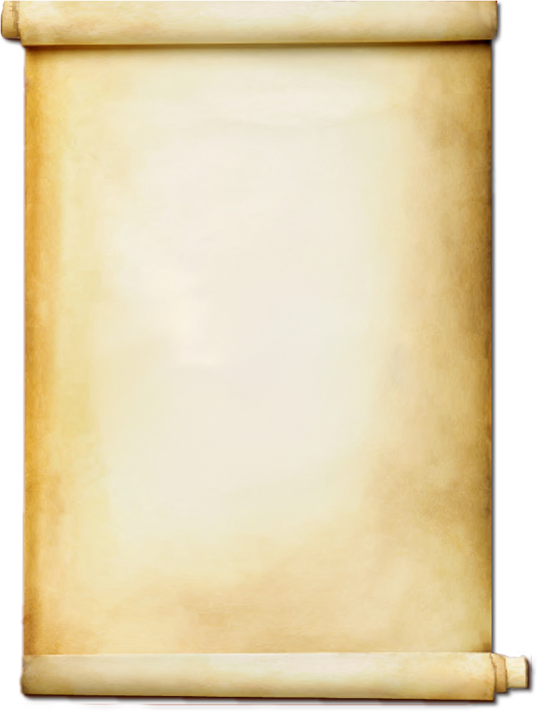 Ancient Scroll Paper Texture PNG Image