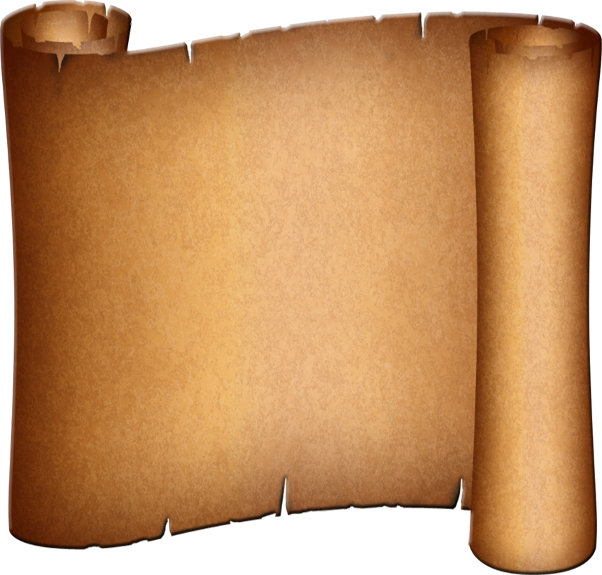 Ancient Scroll Paper Texture PNG Image