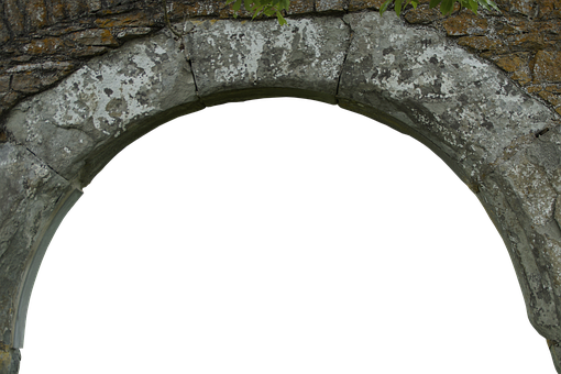 Ancient Stone Archway PNG Image