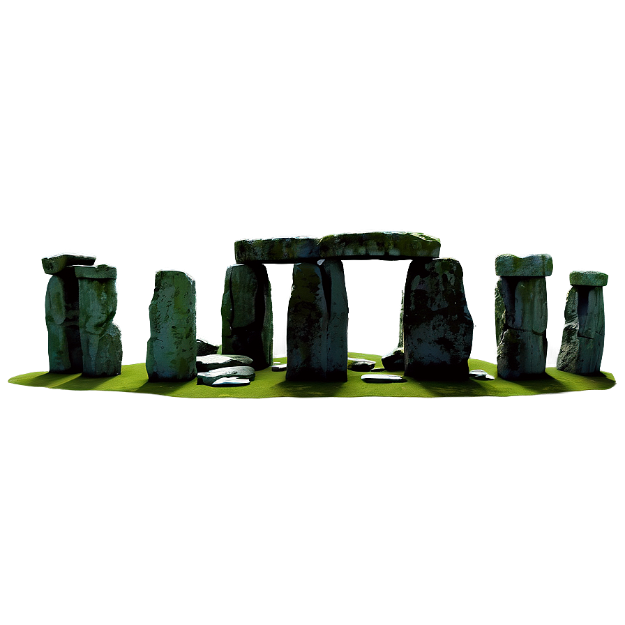 Ancient Stonehenge Landscape Png Esi PNG Image