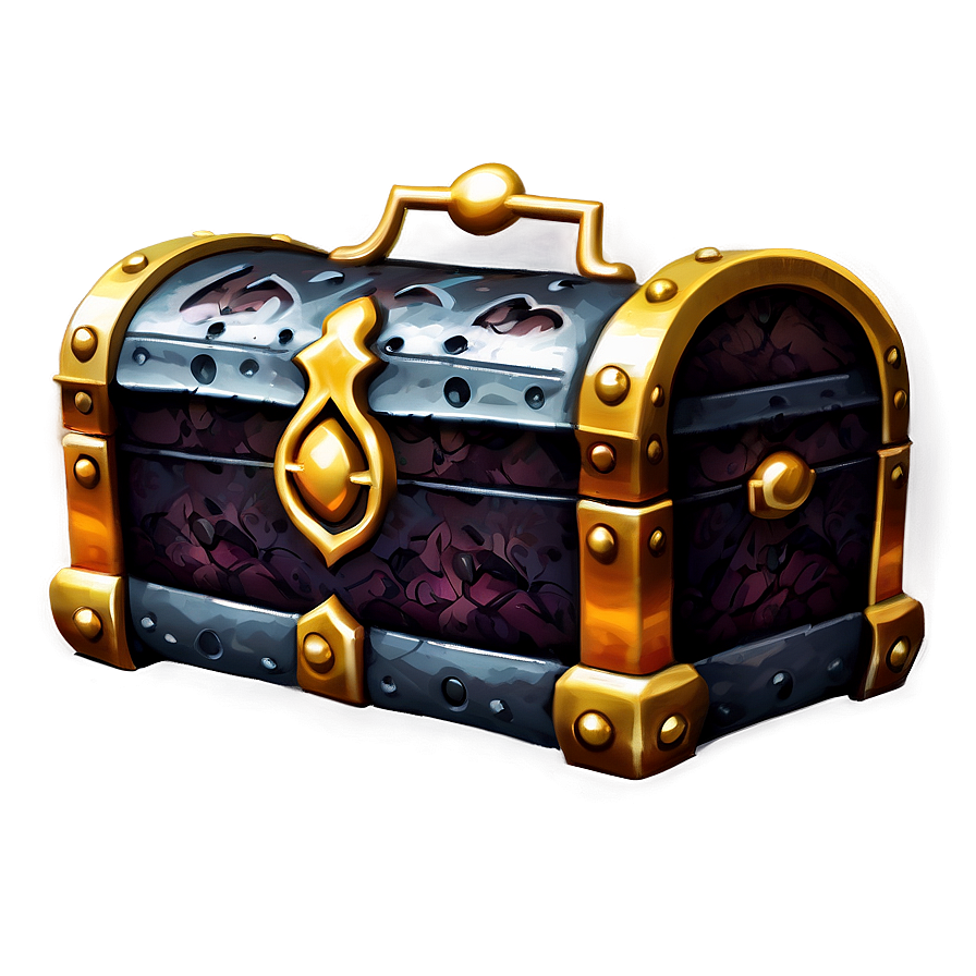 Ancient Treasure Chest Png Hms76 PNG Image