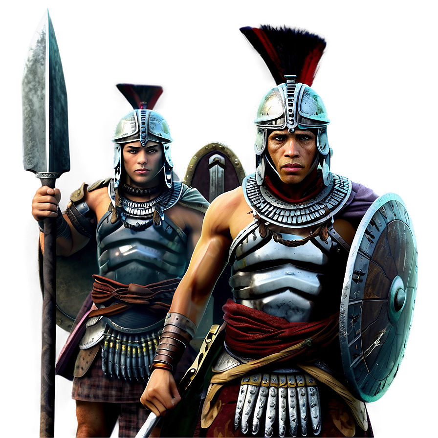 Ancient Warriors Soldiers Png Bdr60 PNG Image