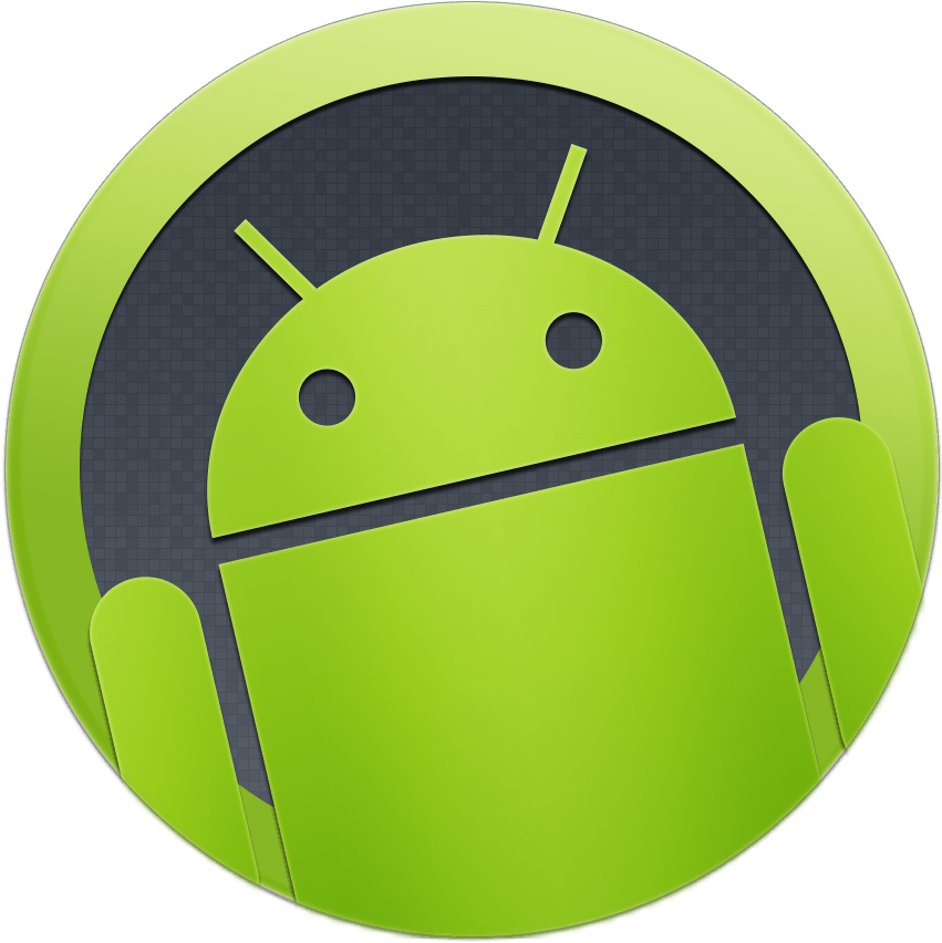 Android Logo Green Circle PNG Image