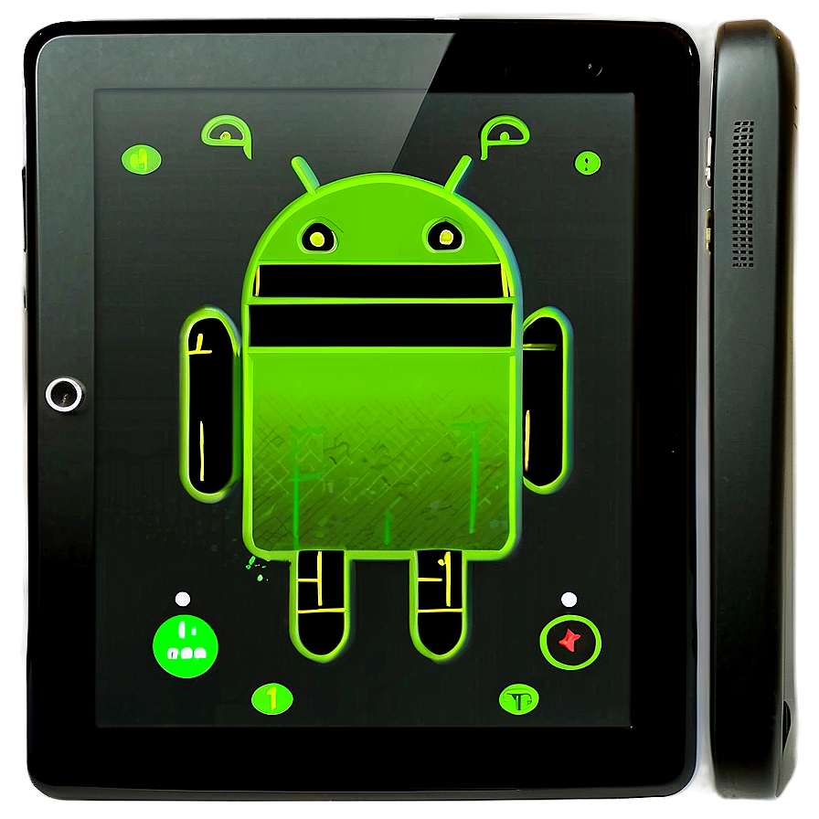 Android Tablet Device Png Hel PNG Image