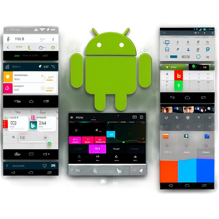 Android Ui Kit Elements Png Rwy PNG Image