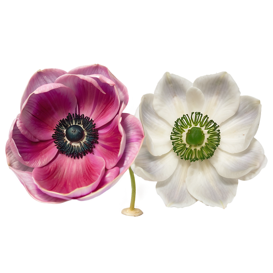 Anemone Macro Shot Png Xfe58 PNG Image