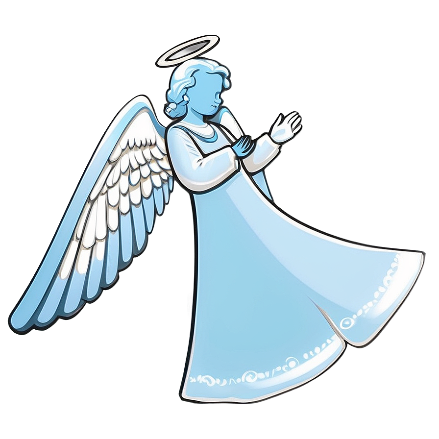 Angel Outline Png 05032024 PNG Image