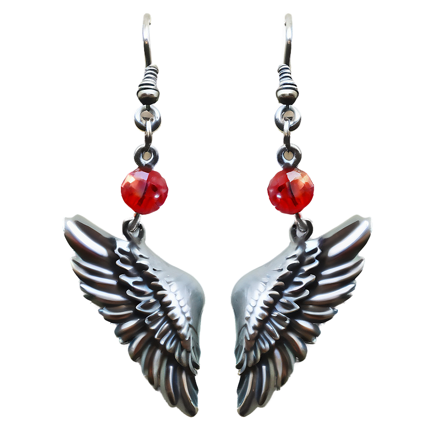 Angel Wing Earring Png Isc87 PNG Image