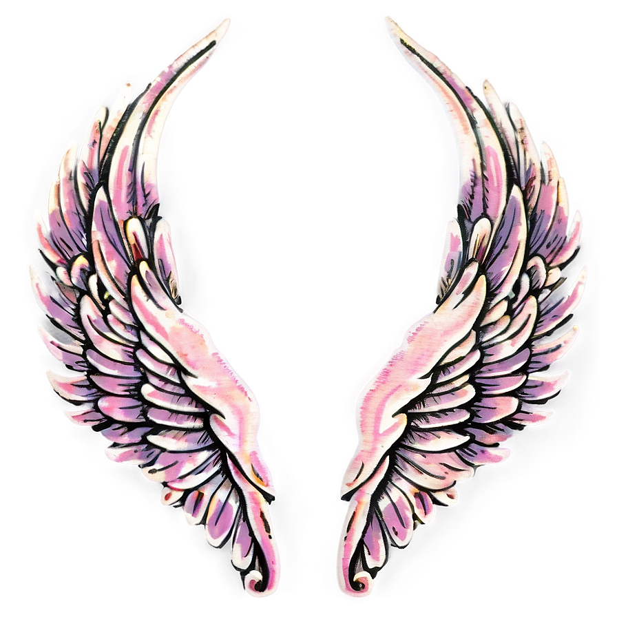 Angel Wings Tattoo Png 05042024 PNG Image