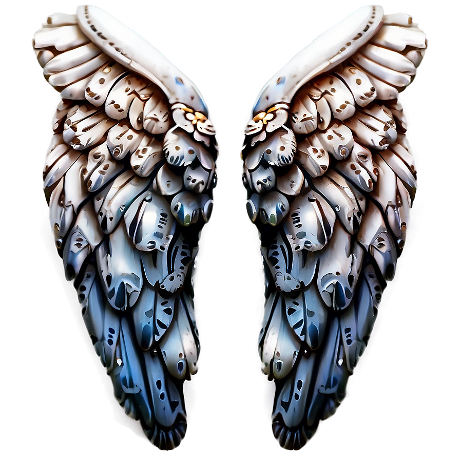 Angel Wings Tattoo Png Fcf PNG Image