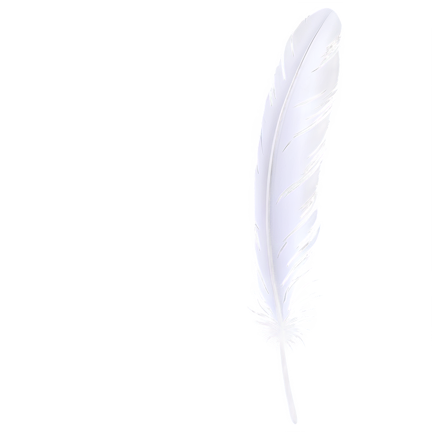 Angelic White Feather Png Wxx PNG Image