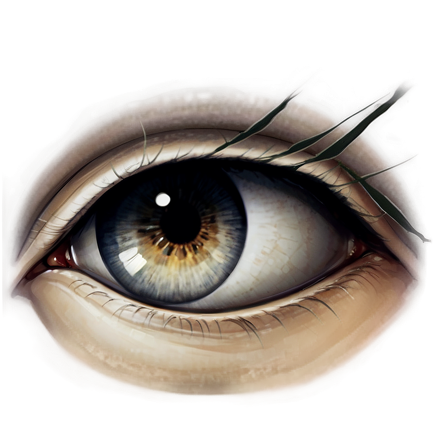 Angry Anime Eyes Png Ill PNG Image