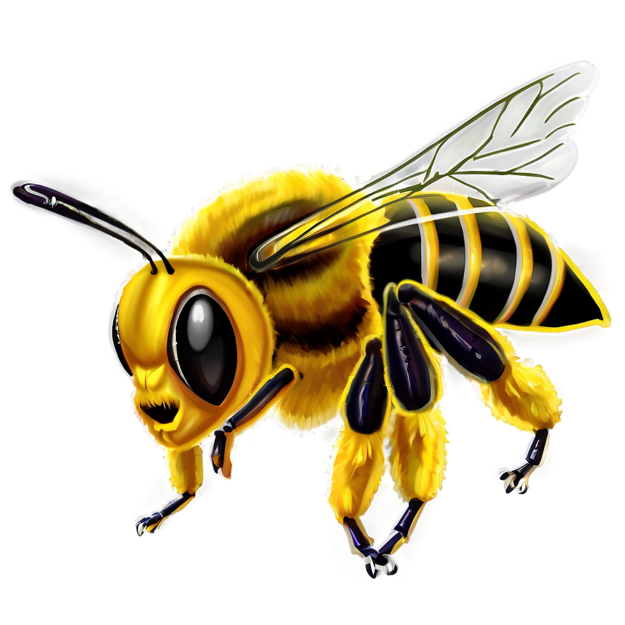 Angry Bee Png Eat76 PNG Image