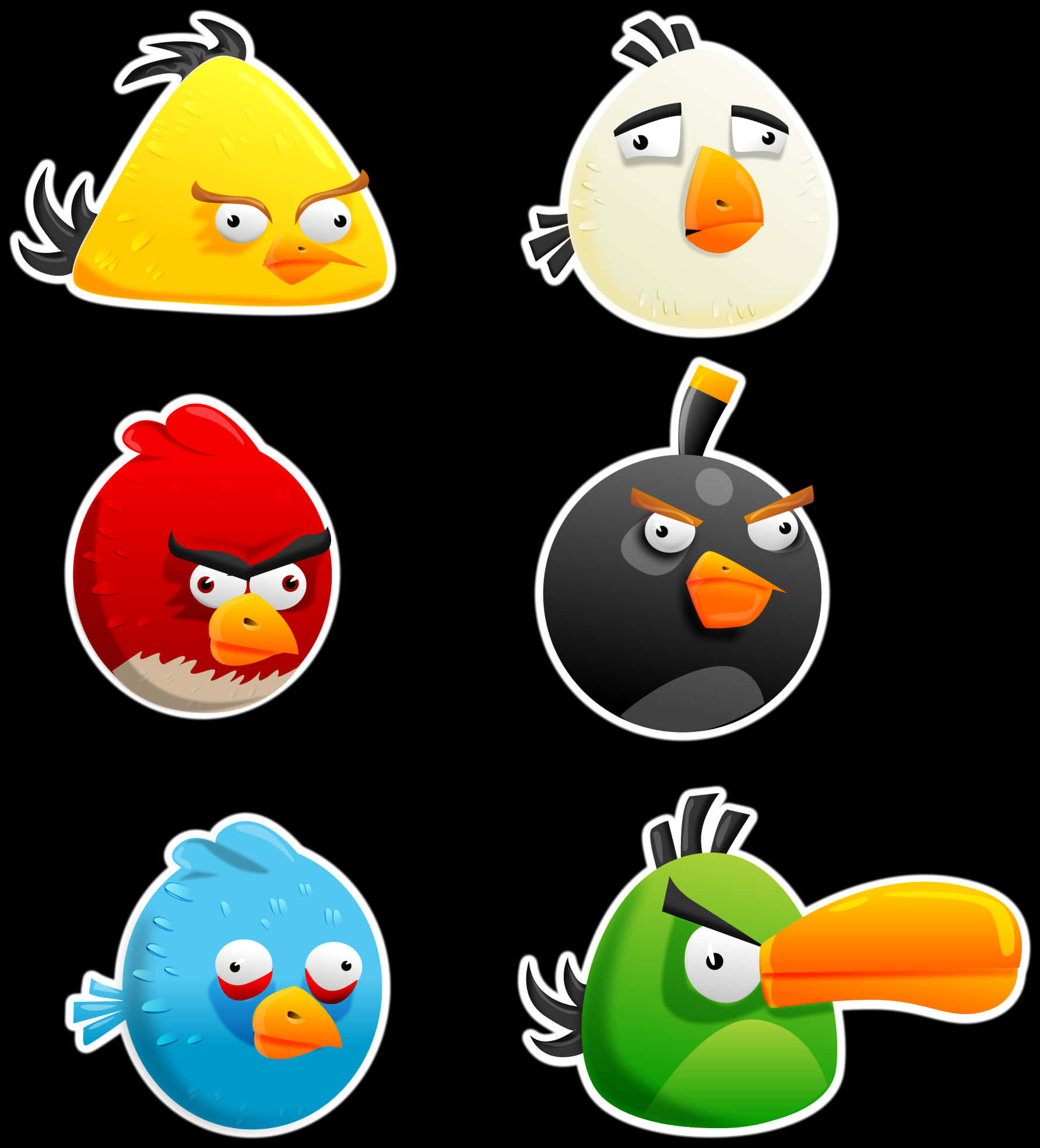 Angry_ Birds_ Character_ Collection PNG Image